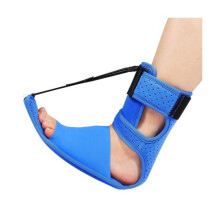 (blue) Plantar Fasciitis Night Splint Sock For Women Men Ankle Support Brace