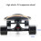 YEENUO Longboard Skateboard 42 x 9 Inch  Complete Maple Cruiser 4