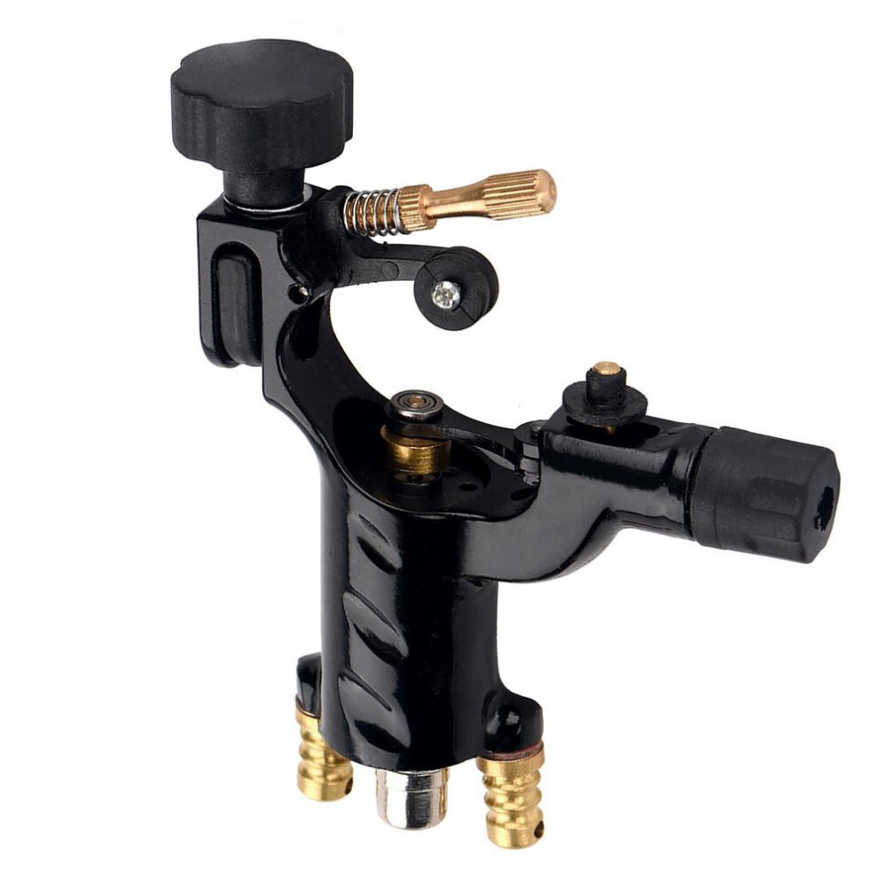 (black) 3 Colors Fashion Rotary Liner Shader Tattoo Machine Strong Motor Gun Rca Cord Artist Acessories