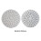 8 Inch High Pressure Rain Shower Head Polished Chrome G1/2 21cm Replacement 9