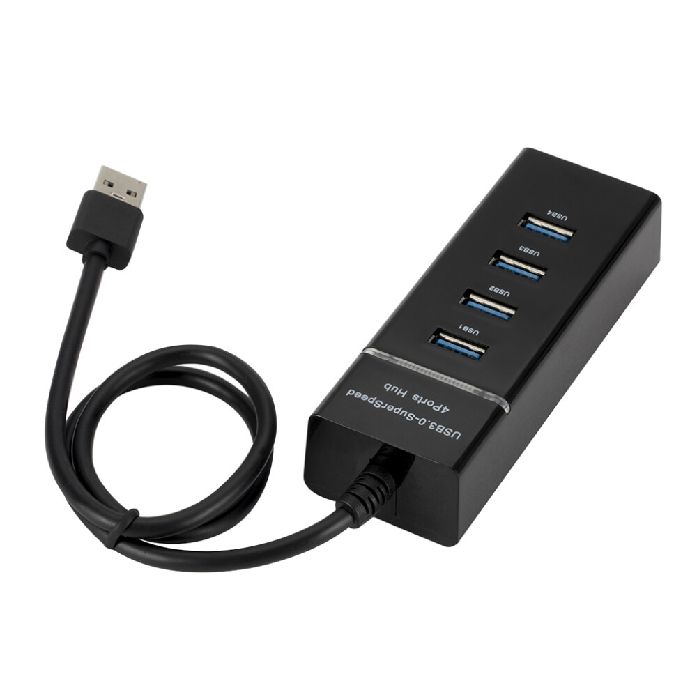 Portable 4-Port Usb 3.0 Hub For Fast Data Transfer And Charging 7621330134314