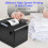 Thermal Receipt Printer 80mm USB+LAN, 300mm/s, Auto Cutter 7