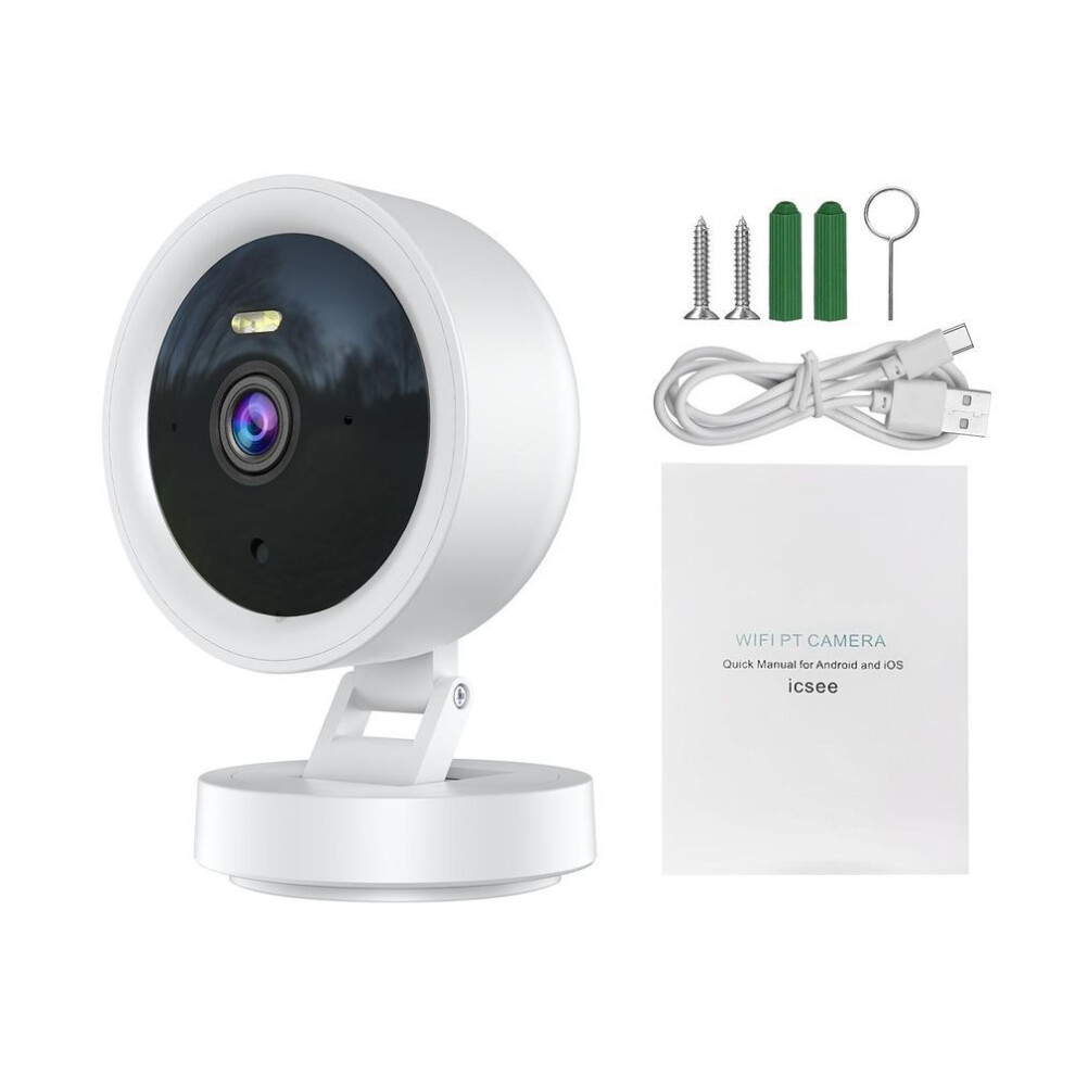 1080p Wireless Security Camera Smart Wifi Camera For Indoor Outdoor Built-in Battery Night Vision