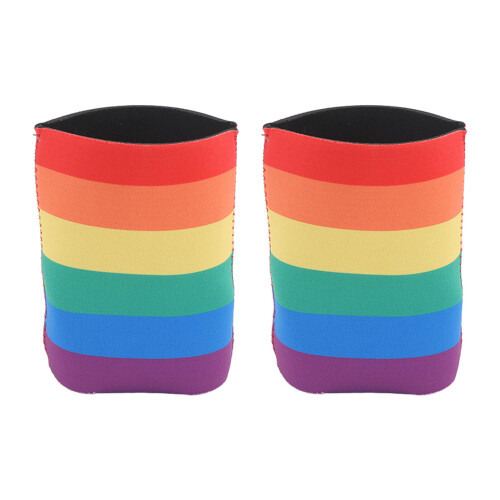 2Pcs Insulated Neoprene Can Sleeves Slim Beer Can