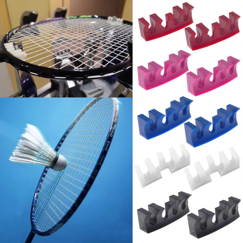 2 x Badminton Rackets Load Splitter Badminton Racket Charging Adapter Protection Multicolor String Machine Tool 2