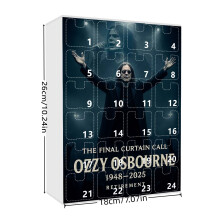 (A) Ozzy Osbourne Motorcycle Bell Advent Calendar