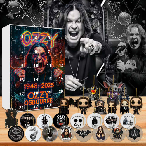 (H) Ozzy Osbourne Motorcycle Bell Advent Calendar 2