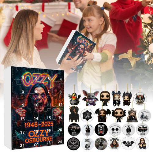 (H) Ozzy Osbourne Motorcycle Bell Advent Calendar 1
