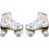 Roller Skates with 4 Wheels, Graffiti Roller Skates Dissipate Heat for Fast 40 4