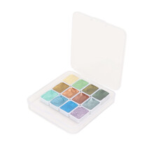 Watercolor Paint Set Portable Eco Friendly Glitter