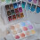 Watercolor Paint Set Portable Eco Friendly Glitter 14