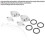 X8R0021 EGR Delete Kit for LAND ROVER Sport TDV6 3