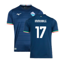 (MB) 2023-2024 Lazio Away Shirt (Kids) (Immobile 17)