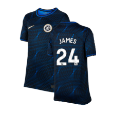(XSB) 2023-2024 Chelsea Away Shirt (Kids) (JAMES 24)