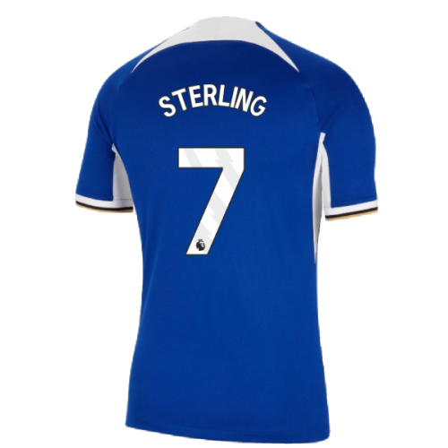 Nike (S) 2023-2024 Chelsea Home Shirt (STERLING 7) 1