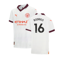 (XXLB) 2023-2024 Man City Away Shirt (Kids) (RODRIGO 16)