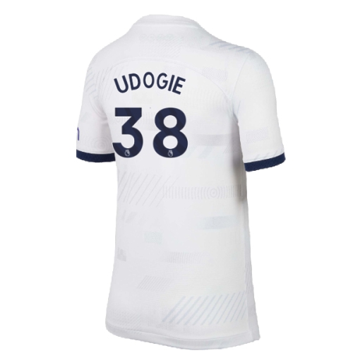 Nike (MB) 2023-2024 Tottenham Home Shirt (Kids) (Udogie 38) 1
