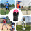 Gleithandschuh (sliding glove) Softball Gleithandschuh Eisschutz Baseball Gleitpad mit Gummiband 3