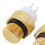 3pcs Engine Radiator Coolant Fan Temperature Sensor Switch M16x1.5MM Water Temp Switch for CB250 CB600 CBR600 CB900 2