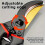 Premium Titanium Bypass Pruning Shears - Ultra-Sharp, Heavy-Duty Garden Scissors- Ergonomic Handheld Pruners 8