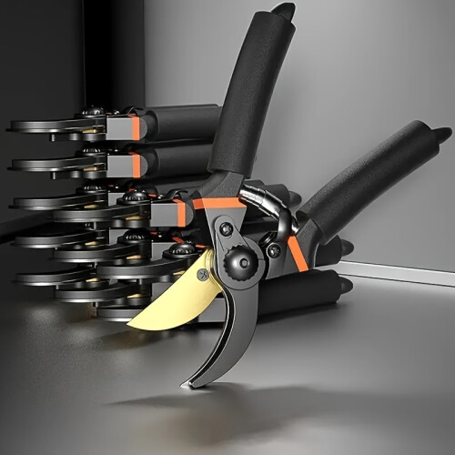 Premium Titanium Bypass Pruning Shears - Ultra-Sharp, Heavy-Duty Garden Scissors- Ergonomic Handheld Pruners 1