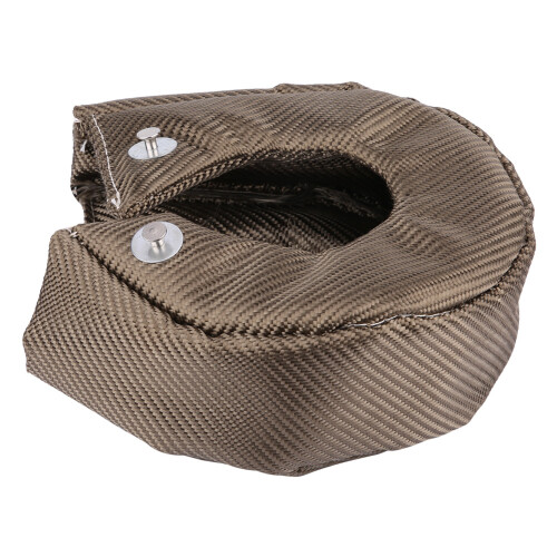T4 Turbo-Blanket Hitzeabdeckschutz Hülle Wrap Titanium Silikon 1200C 2