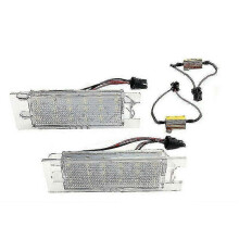 2x for Vauxhall Opel Astra H Corsa C/d Zafira B Adam Led License Number Plate Light s2024122496