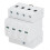 Surge Protective Device 80KA House Voltage Protector Quick Response Fault Indication Surge Arrester Device 4P 385V 4