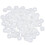 Movable Toy Making Joints In White Ideal for DIY Enthusiasts And Creative Projects 100 Sets 18