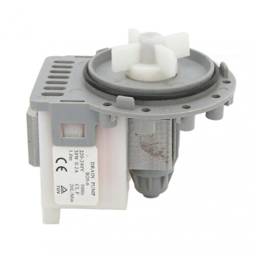 Washer Drain Pump 30W 20L Per Minute High Efficiency Washing Machine Drainage Pump AC220?240V
