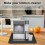 Ice Maker Pad Countertop Water Absorbent Mat Reusable Ice Maker Tray Pad Easy to Clean Dish Drying Mat for Kitchen 4
