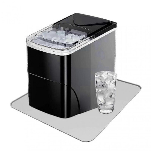 Ice Maker Pad Countertop Water Absorbent Mat Reusable Ice Maker Tray Pad Easy to Clean Dish Drying Mat for Kitchen