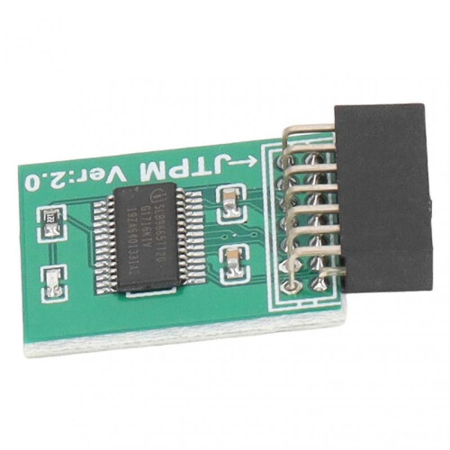 For MSI TPM 2.0 Module Strong Encryption 14 Pin LPC Interface TPM Module Board for Win11 Green 1