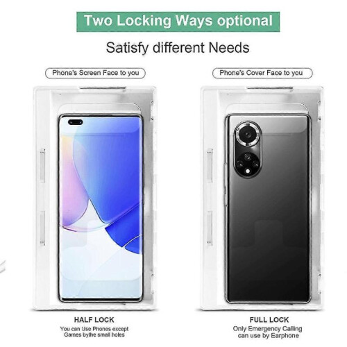 Universal Phone Safe Lock Box for All Phones Mobile Phone Lock Box Safe Smartphone Storage Box Lock 1