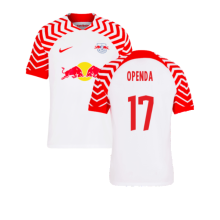 (XL) 2023-2024 Red Bull Leipzig Home Shirt (Openda 17)