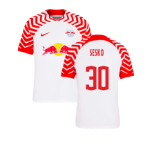 (M) 2023-2024 Red Bull Leipzig Home Shirt (Sesko 30)