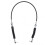 Throttle Cable PU Stainless Steel Excavator Accelerator Cable Replacement for Hitachi EX200 EX200 2 EX225 1