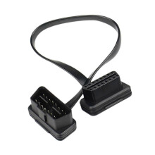 (100CM 39.37inch) Obd-ii Extension Cable Car OBD 2 Extension Connector Easy to Install Diagnostic Extender Cord Adapter for Code Scanners