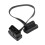 (100CM 39.37inch) Obd-ii Extension Cable Car OBD 2 Extension Connector Easy to Install Diagnostic Extender Cord Adapter for Code Scanners 1