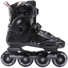 Roller Skates Inline 4 Wheel Professional Slalom Adult Trainers Black 36 EU