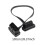 (100CM 39.37inch) Obd-ii Extension Cable Car OBD 2 Extension Connector Easy to Install Diagnostic Extender Cord Adapter for Code Scanners 3