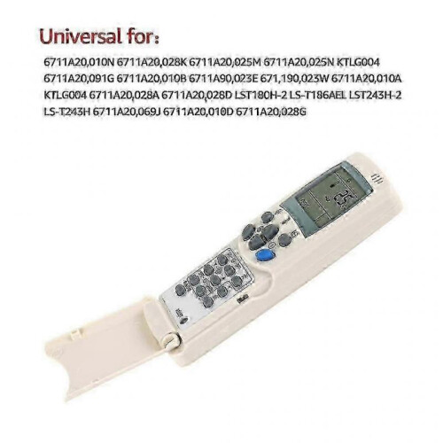 Air Conditioning Remote Control for Lg 6711a20010b 6711a90023e 671190023w 1