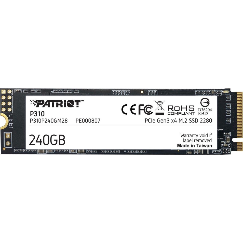 Ssd 240G|Patriot P310p240gm28 R 814914029077