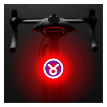 (Jinniu) High Brightness LED Bike Tail Light Multi-modes Adjustables Riding Light Bike Accessories