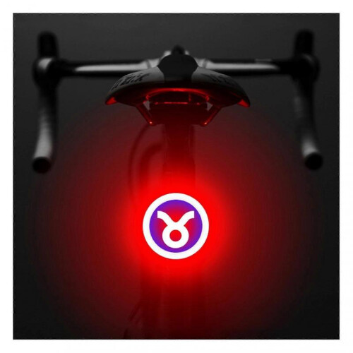 (Jinniu) High Brightness LED Bike Tail Light Multi-modes Adjustables Riding Light Bike Accessories