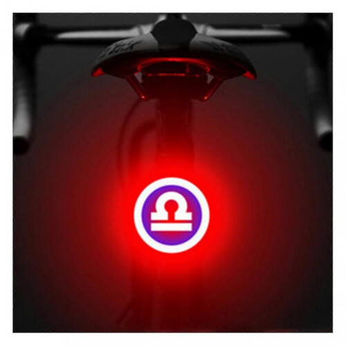 (Scales) High Brightness LED Bike Tail Light Multi-modes Adjustables Riding Light Bike Accessories