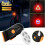 (Twins) High Brightness LED Bike Tail Light Multi-modes Adjustables Riding Light Bike Accessories 4