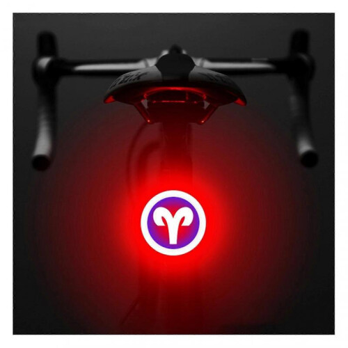 (Sheep) High Brightness LED Bike Tail Light Multi-modes Adjustables Riding Light Bike Accessories