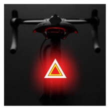 (Triangle) High Brightness LED Bike Tail Light Multi-modes Adjustables Riding Light Bike Accessories