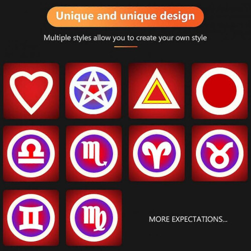 (Jinniu) High Brightness LED Bike Tail Light Multi-modes Adjustables Riding Light Bike Accessories 2
